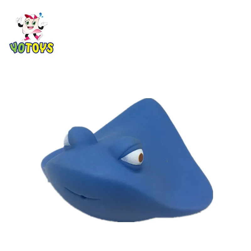New design fun small animal red sea horse Spraying  Water rubber bath toy for baby