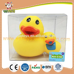 2016 novelty yellow rubber duck floating turtle duck bath toy family