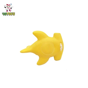 China Factory New Product Cartoon Animal Plastic Mini Shark Toy Rubber Animal Toy