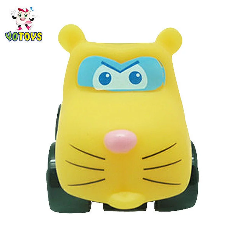 Made in China toy gift pvc plastic learning toys tiger pig children toys car for baby boys