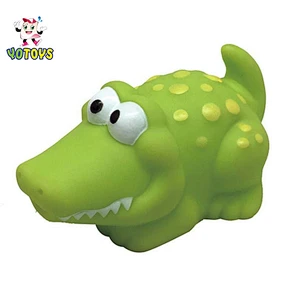 Vinyl Crocodile Baby Shower Bath Water Play Small Animal Water Toys