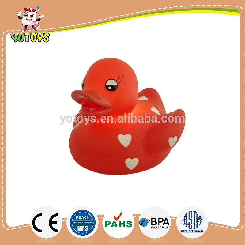 YTFT047 light up bath duck/plastic duck/led baby toy