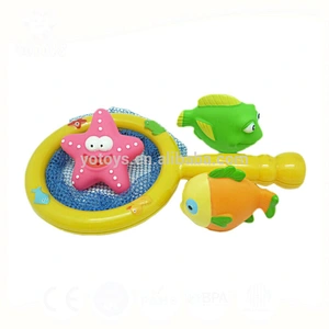 pvc bath toys, fishnet set Sports Toy,toys for kids educational