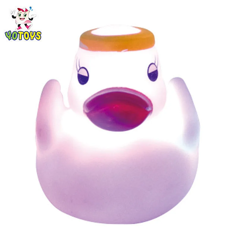 Made in China flashing light up toy custom rubber duck kids toys creative toys for baby boys
