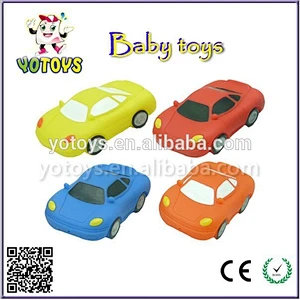 2018 new baby soft plastic mini car toy Play for children