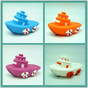 Eco-friendly plastic kids boat bath toys