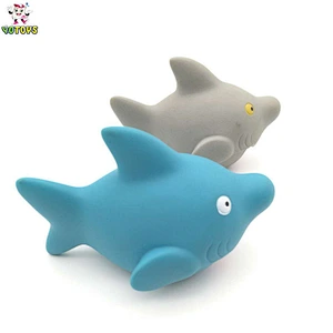 China Wholesale Baby Gift Shark Shape Plastic PVC Vinyl Toy baby bath toys shark toys for children