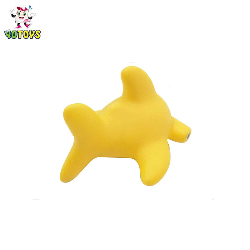 China Factory New Product Cartoon Animal Plastic Mini Shark Toy Rubber Animal Toy