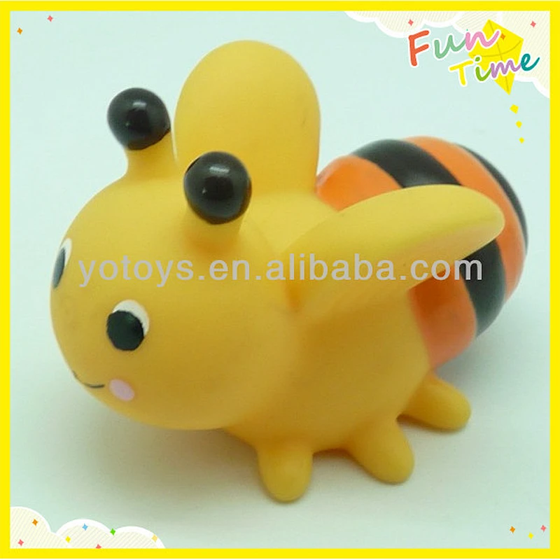 3D honey bee plastic Toy for baby bathing