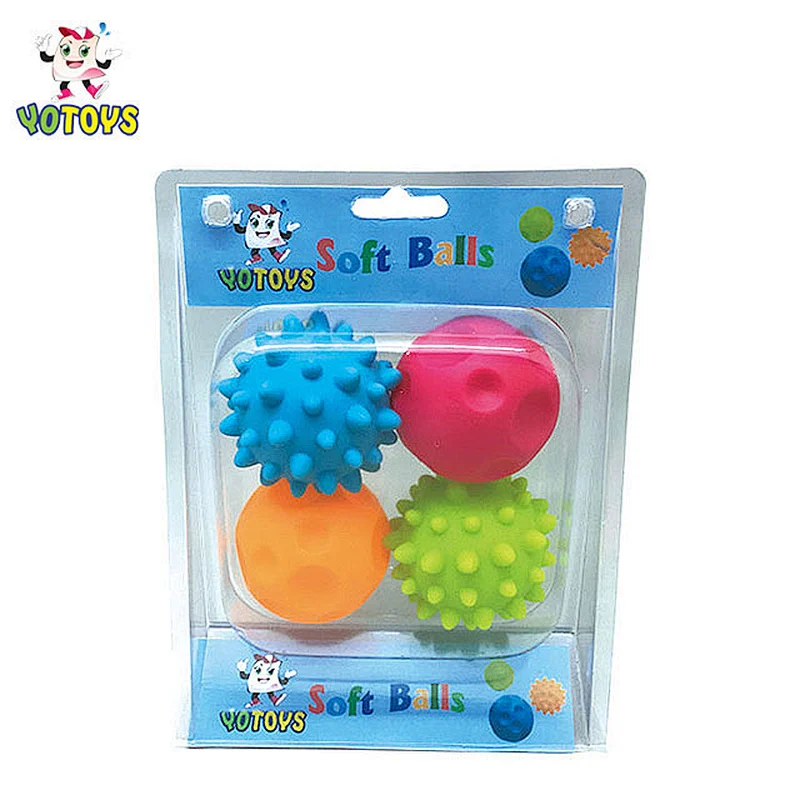 Eco-friendly Top Quality soft rubber ball baby bath toy ball pvc material soft ball for kids