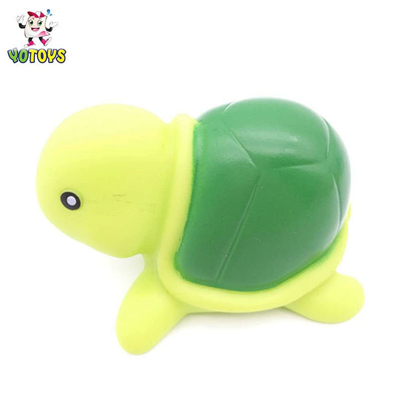 Customer Green Turtle Baby Rubber Bath Toy Floating Animal Toy