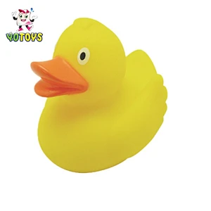 Wholesale OEM hot selling colorful cute rubber bath toy animal bath duck for kids