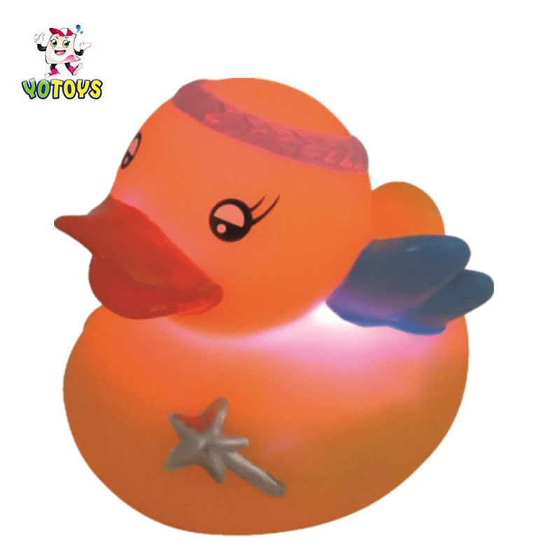 Baby Kids Wholesale Eco-friendly LED Rubber Various Kind of Animal  PVC Bath flashing toy