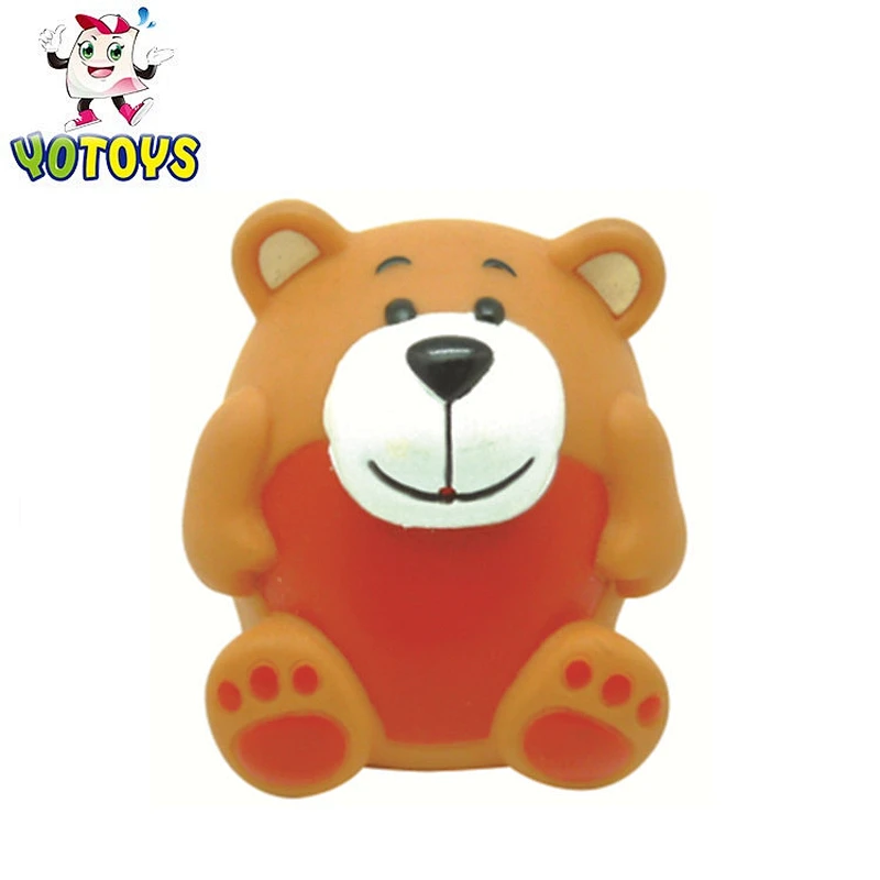 mini orange monkey bath bomb toy