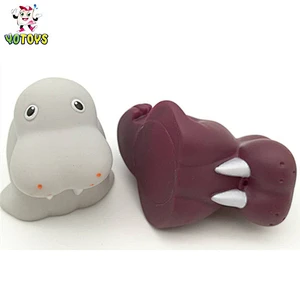 OEM Custom Wholesale Baby Animal Rubber Cheap Manipulative Toys Hobbies