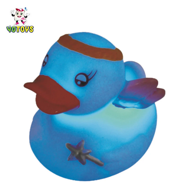 Baby Kids Wholesale Eco-friendly LED Rubber Various Kind of Animal  PVC Bath flashing toy