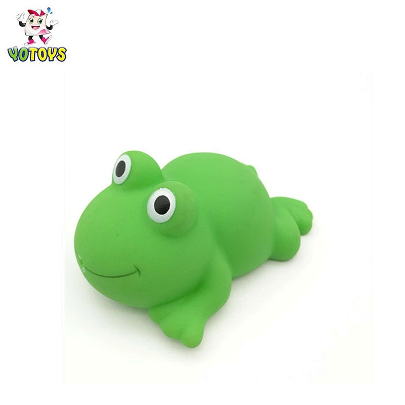 China Wholesale Flashing PVC Toy Rubber Vinyl Animal Frog Light Toy