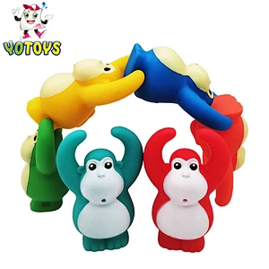 Wholesale Education Toys for kids, bath rubber toy-Monkey connect