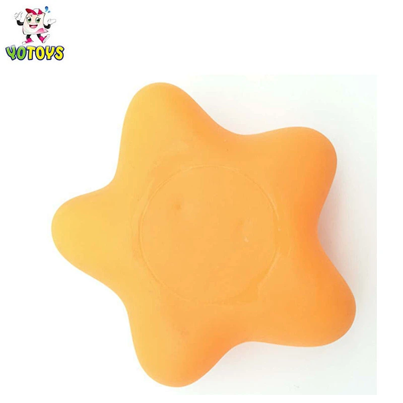 Wholesale Indoor Water Spray Starfish Toy for Kids Rubber Animals Toys