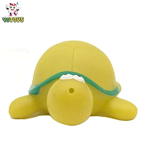 CE Standard Environmental Creative Vinyl Green Sea Turtle Baby Toy