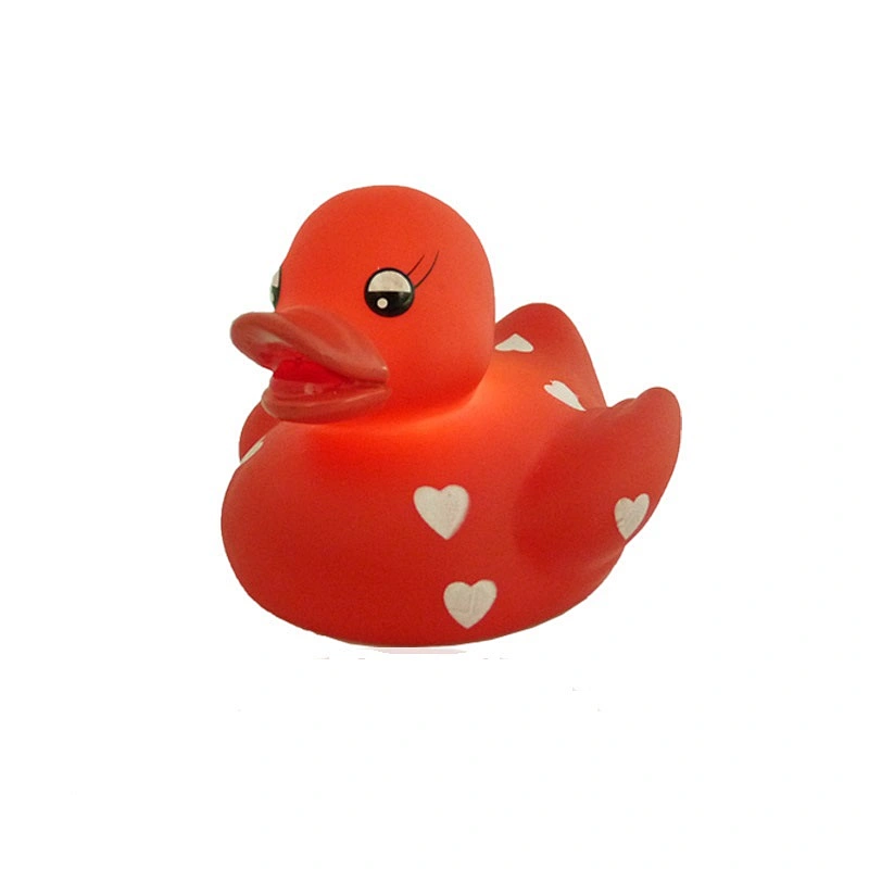 Safe Flashing pool water duck baby floating led bathtub toy