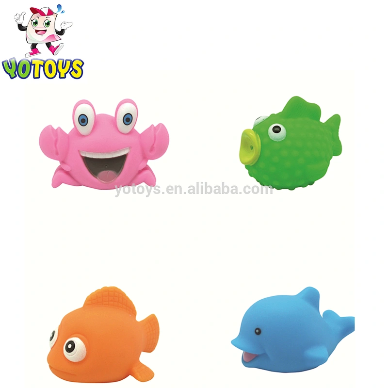 Kids Bath toy Ocean Sea Plastic 3D Animal Toys Figure