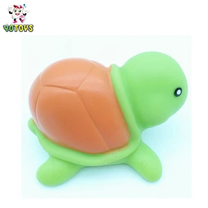 Customer Green Turtle Baby Rubber Bath Toy Floating Animal Toy