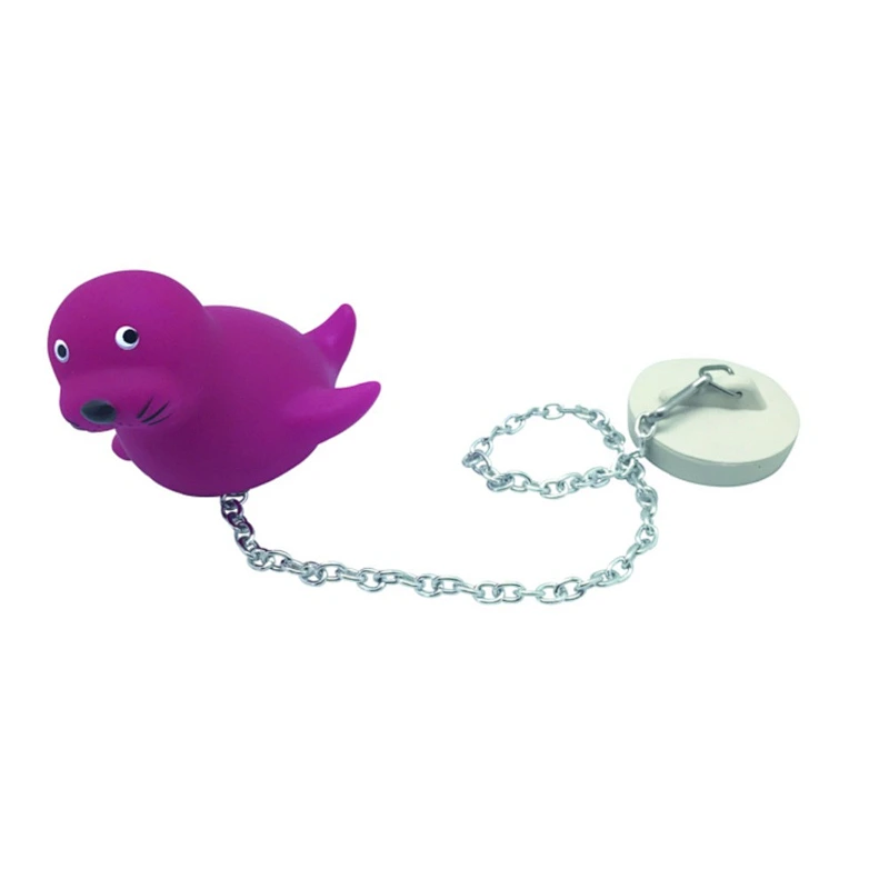 High Quality Rubber Shark Animal Shower Water Stopper