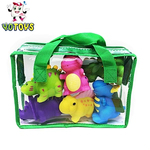Food grade silicone squeeze squirt baby Custom vinyl Animal bath toys