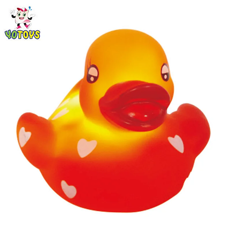 Made in China flashing light up toy custom rubber duck kids toys creative toys for baby boys