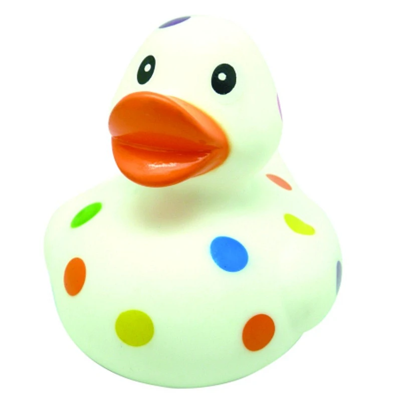 Cute Funny Red Rubber Duck with Hearts Bath Toys Animal 2018
