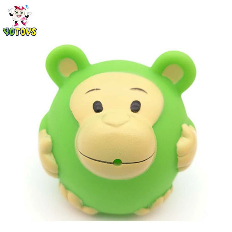Plastic Floating Baby Product Bear Toy Bath Animal Water Squirters Rubber Toy