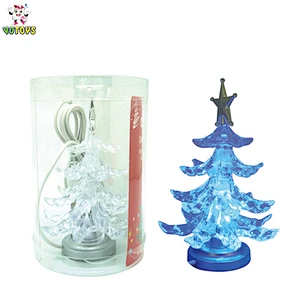 Crystal Christmas Tree with LED Light New Design Toys Christmas decoration