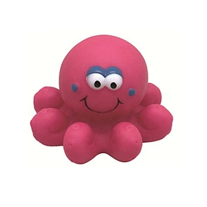 Customized top quality rubber floating octopus bath toy