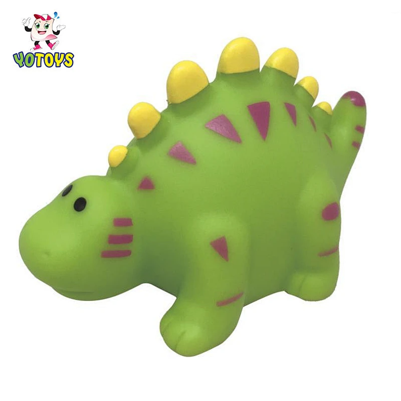 Plastic Toy Yellow Rubber Duck with Water Squirter Toy