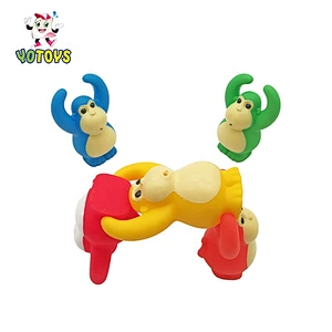 Wholesale Education Toys for kids, bath rubber toy-Monkey connect