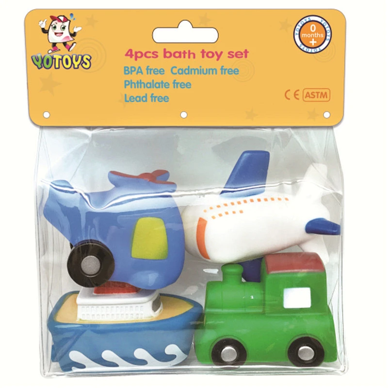 Top quality Baby PVC Toy Cute Baby Bath Toy Set Wholesale Vinyl Toy for child