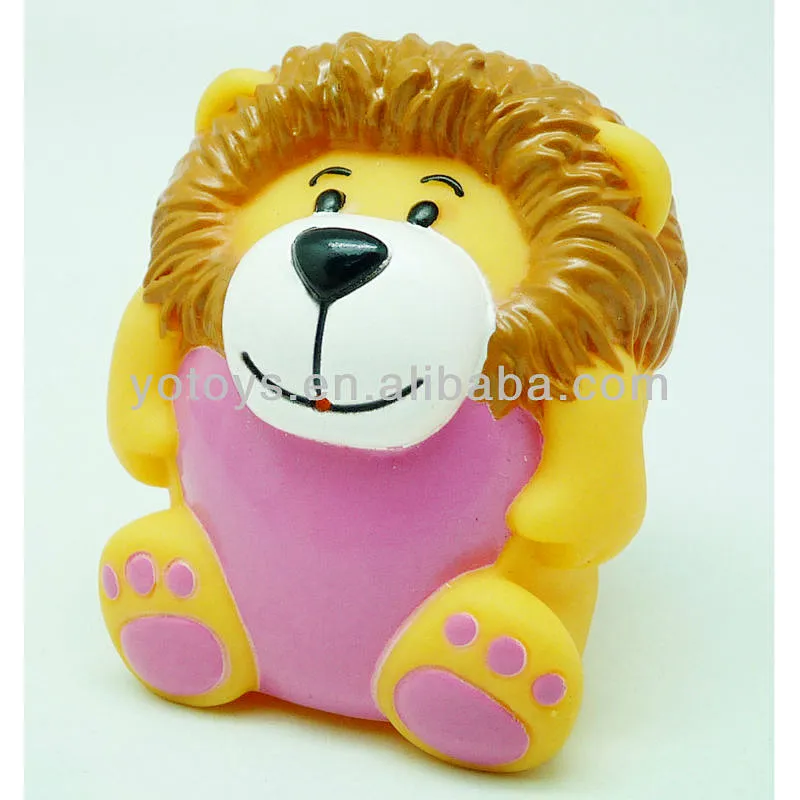 Pvc toy lion,plastic wild animal toy for baby,small plastic animal toys