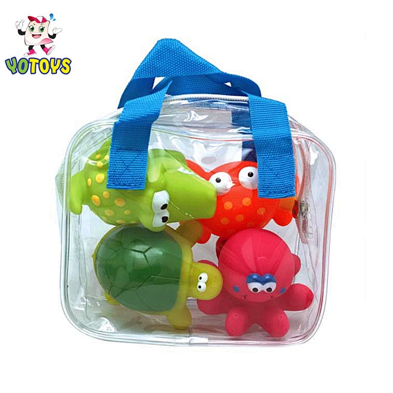 Floating Ocean Link Animal Little Squirts Bath Squirters Toys 10 Pack
