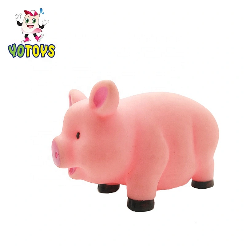Baby bath mini cow rubber animals toy for kids