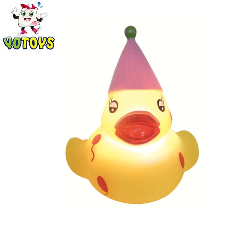 Children's Day Gift Color Change Flashing Party Duck Bath Toys