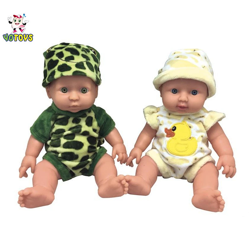 Wholesale Vinyl Baby Doll Girls' Toy with 3D Eyes