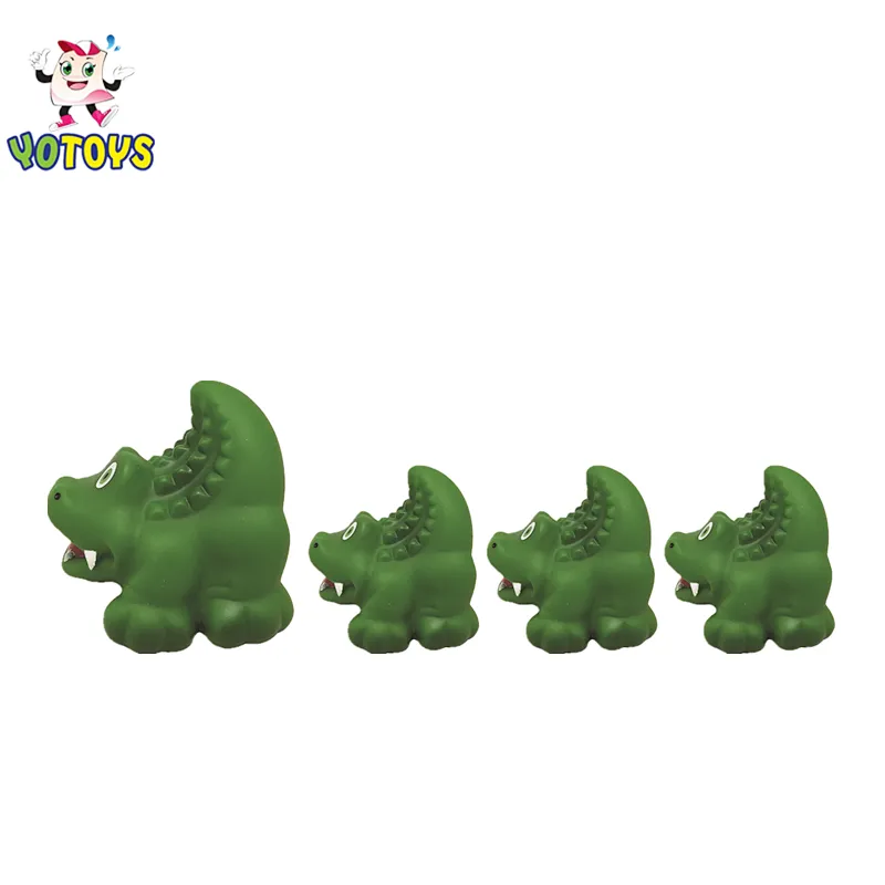 2019 hot selling  Happy   whale  animal family Rubber PVC toys  shower gifts  for baby
