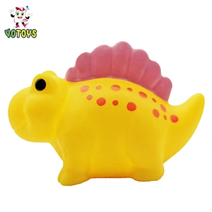 Wholesale bulk rubber CE Certificated squirt Baby Dinosaur Toy