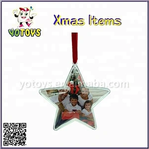 Wholesale Decorative PVC Various shapes Shaped Plastic Christmas Ornaments for Tree Decoration