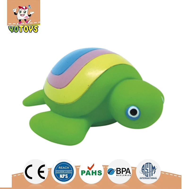 Wholesale mini rubber yellow lobster plastic animal toy