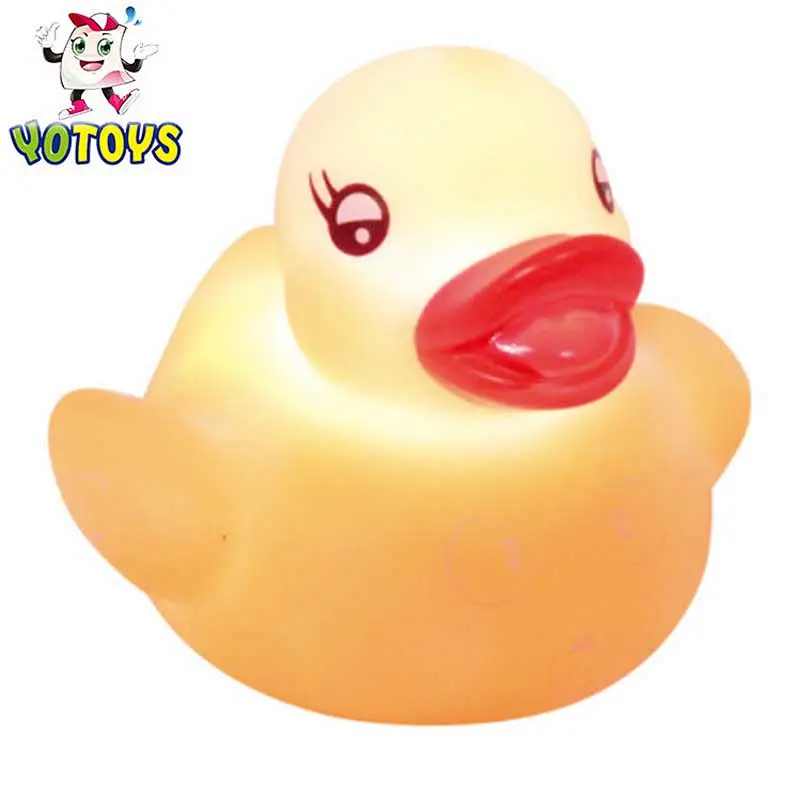 Vinyl Toy Manufacture Flashing Light up bath duck Pirate Shape Duck toy led bath toy for kids