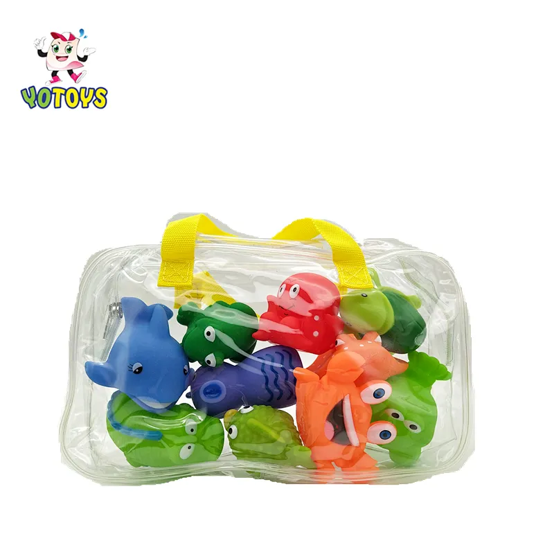 Plastic Swimming Fish Toys,Small Floating Toy Sea Plastic Animal Bath Toys