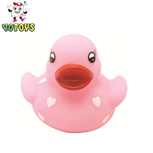 Squeaky White Angel Bath Duck Rubber Animal Toy