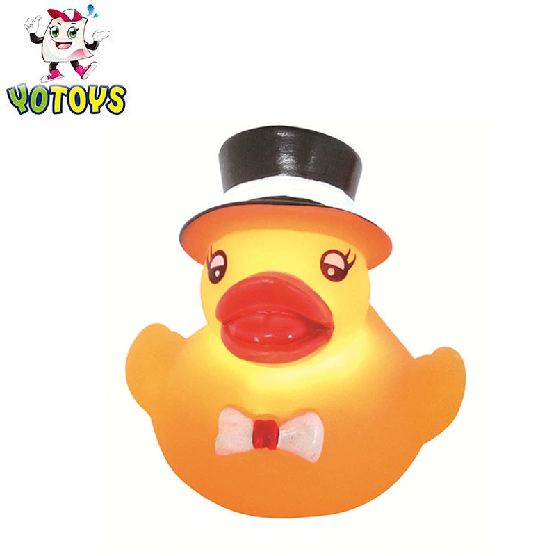 Creativity good quality mini Flashing Duck led flashing fan toy